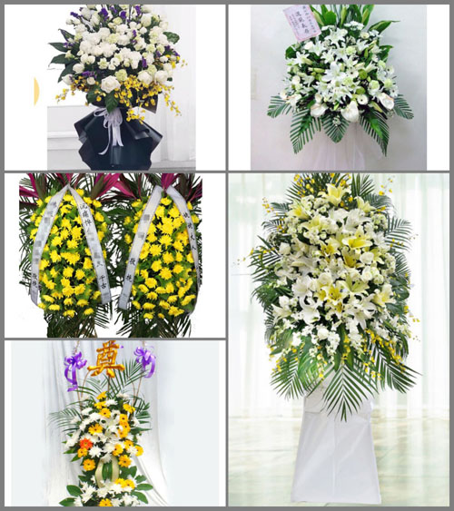 福建莆田仙游县榜头镇东宫村白事花篮预定